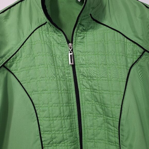 Kim Rogers Womens Green Zip Up Jacket - Picture 9 of 11
